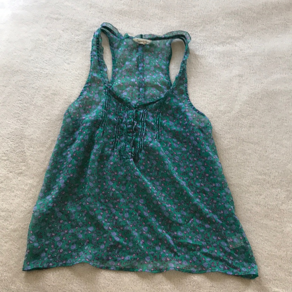 Floral tank top